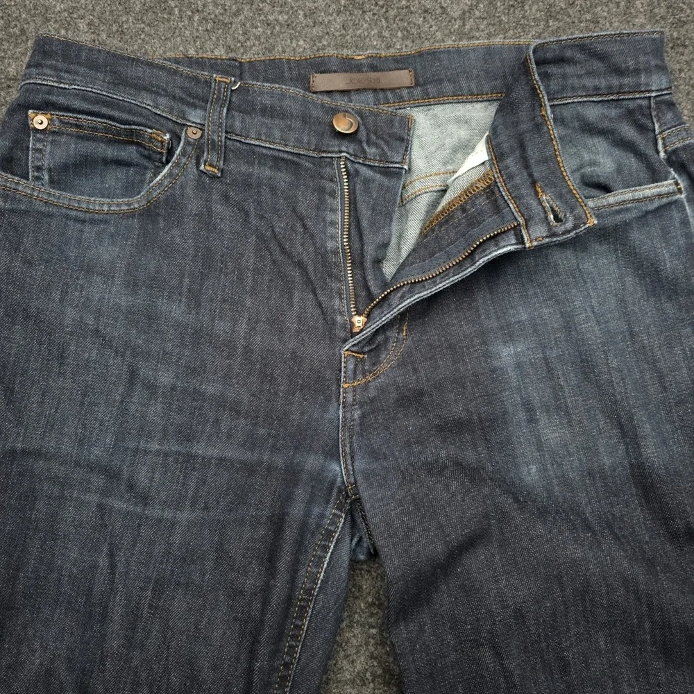 Joes Jeans Mens 32  Blue Savile Row Straight Slim‎ Mid Rise Whiskered Dark Wash